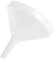 Kristallon K508 embudo de plástico, 6 , color blanco
