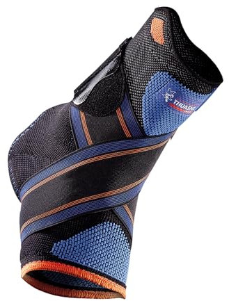 Thuasne Sport - Chevillère Strapping Novelastic - Entorse Ligaments Latéraux Interne ou Externes, Cheville Instable - Indice de maintien 3/3 - Dispositif Médical CE - XXL