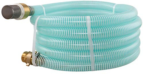 T.I.P. Ansauggarnitur 7m, Messing 1 1/2 Grün/Weiß