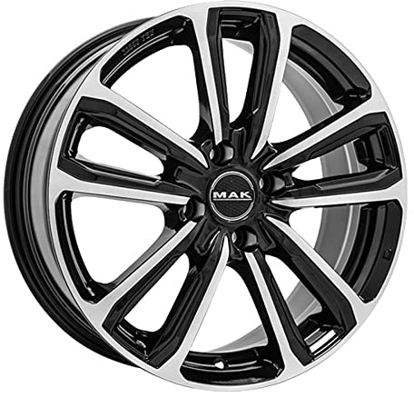 CERCHIO IN LEGA MAK MAGMA 6.5x16 4x108 ET 32 BLACK MIRROR