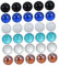 Alasum 50 Stück Kristallkugel Glasperlen Murmelspiel klassisches Spielzeug hühner Spielzeug bastelmaterial Glaskugeln für hydroponische Pflanzen Glasmurmeln für hydroponische Pflanzen