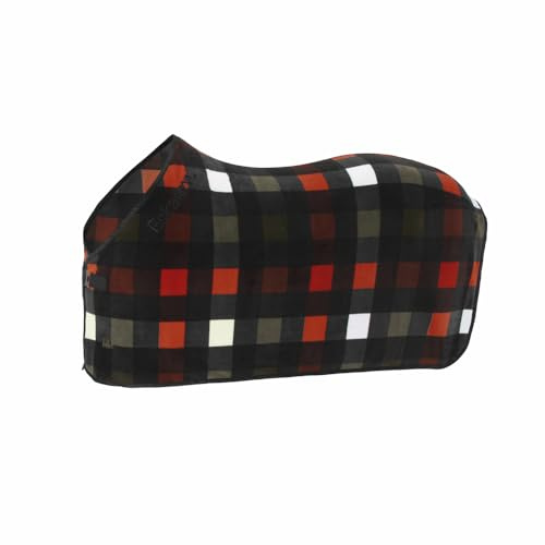 Eskadron Abschwitzdecke Fleece Check Black-White-deep Green-red Dynamic HW 2025 Gr. XL (155 cm)
