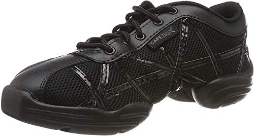 Capezio Damen Web Dance Sneaker, Schwarz Schwarzem, 39 EU