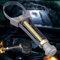 Llave Filtro Aceite, Llave para Filtro de Aceite, Llave de filtro de Aceite con Correa Ajustable 60-120 mm, Fleje de Acero Llave de Correa