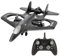 ColorBaby Speed & Go Dron avión de Combate teledirigido, luz, 80 m, Tiempo Vuelo 6 min, Ajuste dirección, 2.4 GH.z, Giro 360 Grados, Auto Return, Aviones Combate, RC, Vehículos radiocontrol (47354)