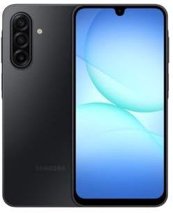 Samsung Galaxy A17 4G [versión AU] Teléfono móvil AI, Almacenamiento de 128 GB, Fuerte Durabilidad, diseño Delgado, Negro