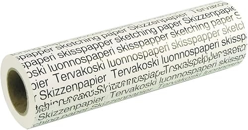 594 mm x 100 m Sketching Paper Roll. Detail Paper; Semi Translucent Paper. 25 GSM