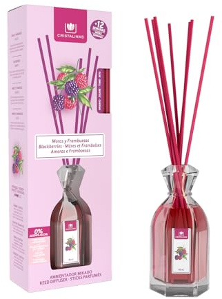 CRISTALINAS Ambientador Mikado 90ml Moras
