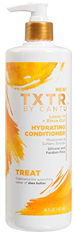 CANTU - Trattamento Hydrating Balsamo - Idratazione Profonda - Senza e Con Risciacquo - Cura dei Capelli Naturali, Tinta Unita - 473 ml