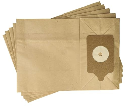 vhbw 5 Staubsaugerbeutel kompatibel mit Numatic NST 220-A, NV200, NVH 180, NVH 200, NVP 180, NVP 200, NVP 200-A Staubsauger, Papier 32,6cm x 23.25cm