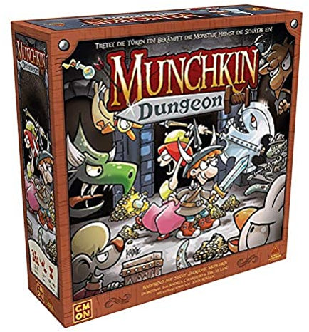 Asmodee Munchkin Dungeon, Kennerspiel, Dungeon Crawler, Deutsch