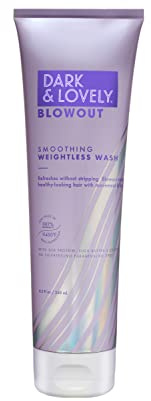 Softsheen-Carson Dark and Lovely Blowout Moisturising Shampoo SulfatoFree with Beaver Oil for Curly Hair, 240 ml