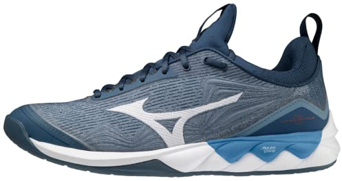 Mizuno Wave Luminous 2 V1GA212021, Mens Volleyball Shoes, Navy, 47 EU