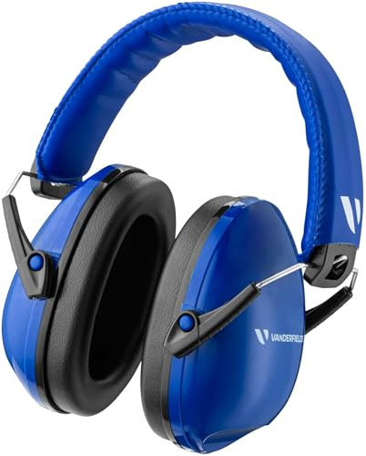 Vanderfields Casque Anti Bruit Enfant, 27dB SNR Certifié, Casque Pliable et Réglable pour Enfants 3-16 Ans, Protection Auditive pour TDAH, Autisme, École, Aéroport et Feux d’Artifice