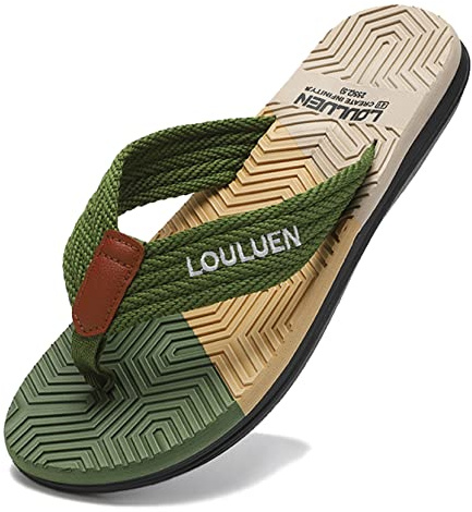 CELANDA Flip Flops Herr Sommar Strandsandaler Bekväm Badskor Yoga Skum Sportsandaler Strand Bassäng Bad Skor Halkfri Sandaler