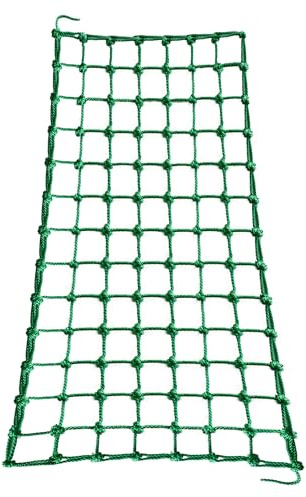 Outdoor & Indoor Premium Climbing Net - 8 Sizes Polyester Fiber. Easy Install with Extras. Handcrafted & Practical. Ideal Gift. (3ft x 6ft)
