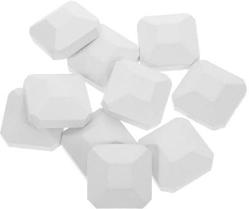 Cabilock 10piezas Briquetas De Repuesto Para Parrillas De Gas y Barbacoa Briquetas De Cordierita Fáciles De Limpiar y Usar