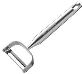 SEIDO Stainless Steel Serrated Peeler, Solid Food Grade 304 Stainless Steel, Perfect for: potatos, Fruits & Vegetables with Ultra Sharp Serrated Blade. 5 Year warrenty