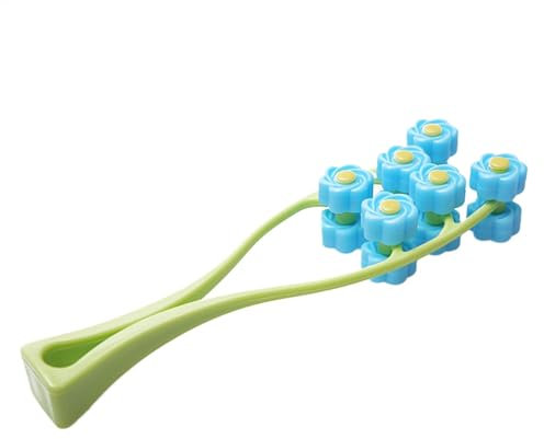 Rouleau de massage facial – de massage du visage en forme de Y | Masseur en forme de Y, rouleau de fleurs 3D, équipement de relaxation manuel pour femmes et filles