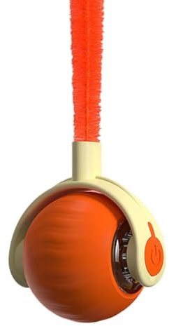 Genérico Pelota para Gato - Suministros Interactivos para Mascotas con Movimiento Automático - Juguetes para Gatos Activados por Movimiento Inteligente,para Casa Viaje Interior Exterior Jardin