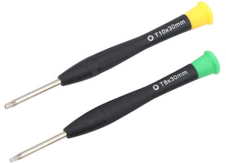 T8 T10 Torx-skruvmejsel T8H T10H Torx säkerhetsskruvmejsel kompatibel med Xbox One 360-serien X S-kontroll PS3 PS4 PS5-reparation