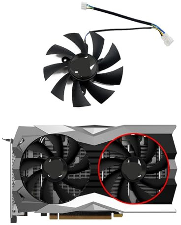 87mm GA92A2H 0.35A GTX 1660 1660Ti graphics card fan(B Fan)