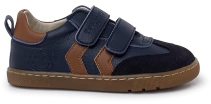 Pisamonas Baskets Barefoot Enfants Bandes Latérales Taille 27 Couleur Bleu Marine