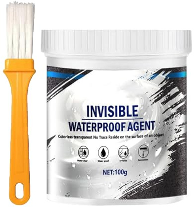 Renopfect Rivestimento Impermeabile Trasparente | Agente Impermeabilizzante Liquido e Trasparente - Adesivo, Agente Antifughe per Tetti Pareti Cucina Terrazzo Giardino Bagno Finestra