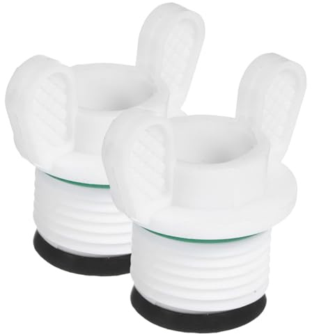 FRCOLOR 2 Piezas Tapón de Cierre para Bolsa de Agua Caliente de Tapón Sellador Práctico y Fácil de Usar para Saco de Agua Térmica Accesorio Reemplazable para Uso Doméstico y Familiar