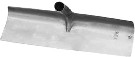 SHINEOFI Pala de Limpieza de Jardín Metal Multiusos para Estiércol de Aves y Ganado Pala Grande para Limpieza Conveniente de Ovejas Vacas Cerdos y Pollos