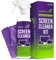 Screen Mom Screen Cleaner Spray and Microfiber Cloth 16oz Formulated in the USA Screen Cleaner Spray and Wipes for TV, Laptop, Computer, Phone, iPad, Car Screen Cleaning Kit Electronic