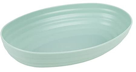 Cofan Fuente Ovalada Estilo Japonés | En color Verde Agua | Medidas: 24 x 16 x 5,5 cm