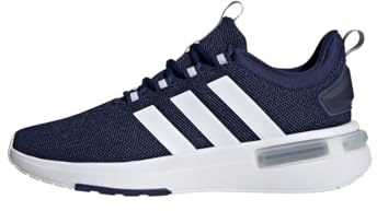 Adidas Herren Racer TR23 Shoes, Dark Blue/Cloud White/Halo Silver, 44 2/3 EU