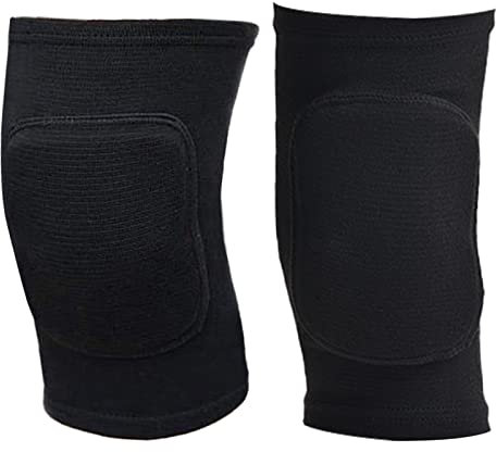 Weiche Knieschoner, Elastische Atmungsaktive Knieschoner, Schwamm Kniestütze, Knieschutz für Männer Frauen Kinder, Sponge Knee Protector Für Volleyball Joggen Basketball Tennis Football (M)