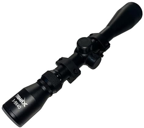 Mirino TELESCOPICO 3-9×40 TRIMAX | Mirino sportivo per fucili, carabine e pistole ad aria compressa (pallini). (11 mm)