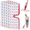 5 Stück Mop Pads Kompatibel mit Vileda 1-2 Spraymax Sprühwischer, Wiederverwendbar Ersatzbezug Kompatibel mit Vileda Bodenwischer, Waschbarer Wischbezug Mop Microfaser für Alle Hartböden