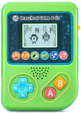 LeapFrog Preschool Game and Go Handheld Video Game Toy, Green