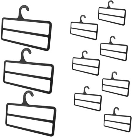 Alipis 10 Pezzi Grucce per Sciarpe Espositore per Sciarpe e Accessori per Armadi e Negozi Organizzatore Pratico e per Scarf e Cravatte