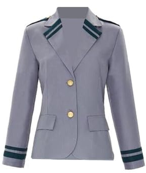 Tongyundacheng MHA - Uniforme escolar para cosplay, Izuku Midoriya/Uraraka Ochako/Toga Himiko, disfraz de anime, chaqueta de cosplay de Halloween, disfraces de actuación para mujeres y hombres