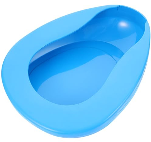 OATIPHO Orinal Portátil para Pacientes y Ancianos Bacinilla de Plástico Diseño Ergonómico Bacinilla para Mujeres Embarazadas y Cuñas para Hombres Mayores Uso Doméstico y Hospitalario