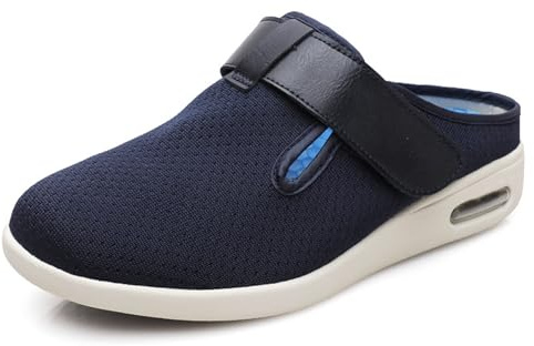 Mertmliy Chaussures pour Diabétiques Hommes Et Femmes Chaussure Orthopédiques Chaussures Hallux Valgus Pantoufles D'été Chaussure Décontractées Antidérapantes Fasciite Plantaire Pieds Enflés