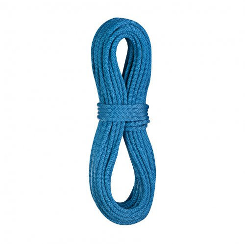 EDELRID Kletterseil Tower 10.5 mm (Einfachseil, 69 g/m), Farbe:Aqua Blue;Länge:60 m