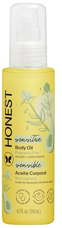 The Honest Company Body Oil, Hypoallergenic, Fragrance-Free, 4.0 fl oz