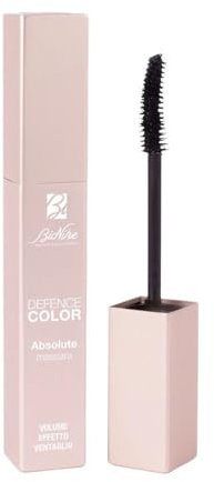BioNike Defence Color - Absolute Mascara Allungante e Volumizzante a Lunga Tenuta 10H, Effetto Ventaglio, Attivi Lash Care per Ciglia più Forti, Adatto a Occhi Sensibili e con Lenti a Contatto, 8 ml