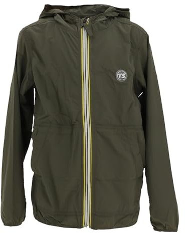 Teddy Smith Garçon B-horten Jr Blouson, Turbulence Kaki, 14 Ans EU