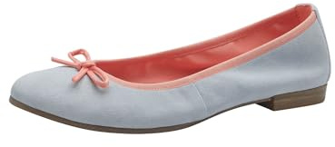 Tamaris Ballerina Women's Elegant, Lt Blue Comb, 6 UK