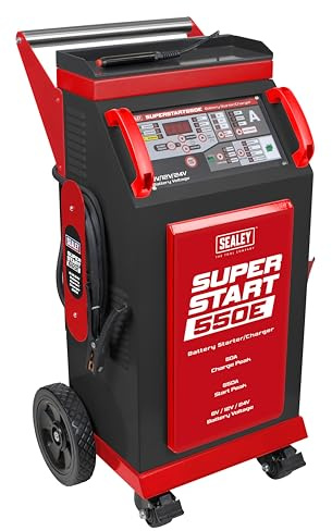 Sealey 550A 6/12/24V Battery Starter/Charger - SUPERSTART550E