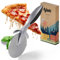 kjøk Premium Coupe-pizza Roulette grand Ø avec lame en acier inoxydable 68mm – Manche en alliage de zinc – Rouleau à pizza professionnel de qualité gastronomique – Idéal comme cadeau