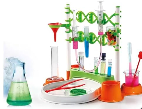 Science & Play Chemistry Lab Set, Educational STEM Experiment Kit, Ages 8+