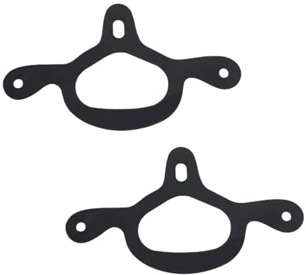 Jiuvaso 2 Pezzi di Cinghie per speroni in Gomma, Cintura per speroni da Donna, Cinghie per Stivali da Equitazione Leggere ed Elastiche